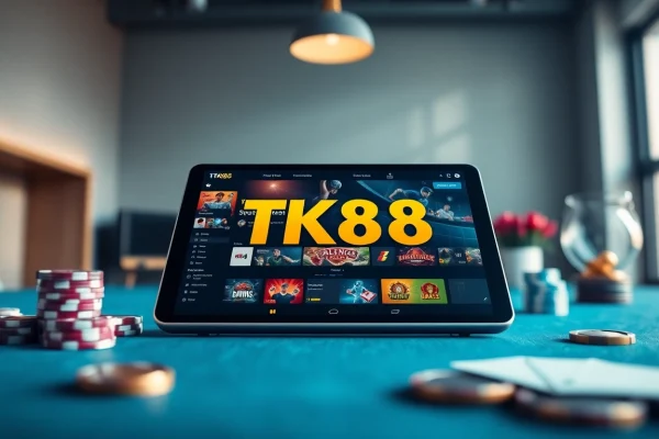 Experience the excitement of online betting at tk88win.live with vibrant gaming visuals.