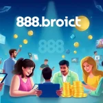 Engaging online gaming experience at 888b.rodeo with diverse players and modern interface.