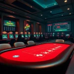 Engaging online gambling experience at Trang chủ NK88 featuring poker and casino elements.